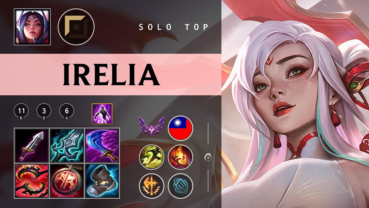 Irelia Top vs Gwen - TW Master Patch 26.03
