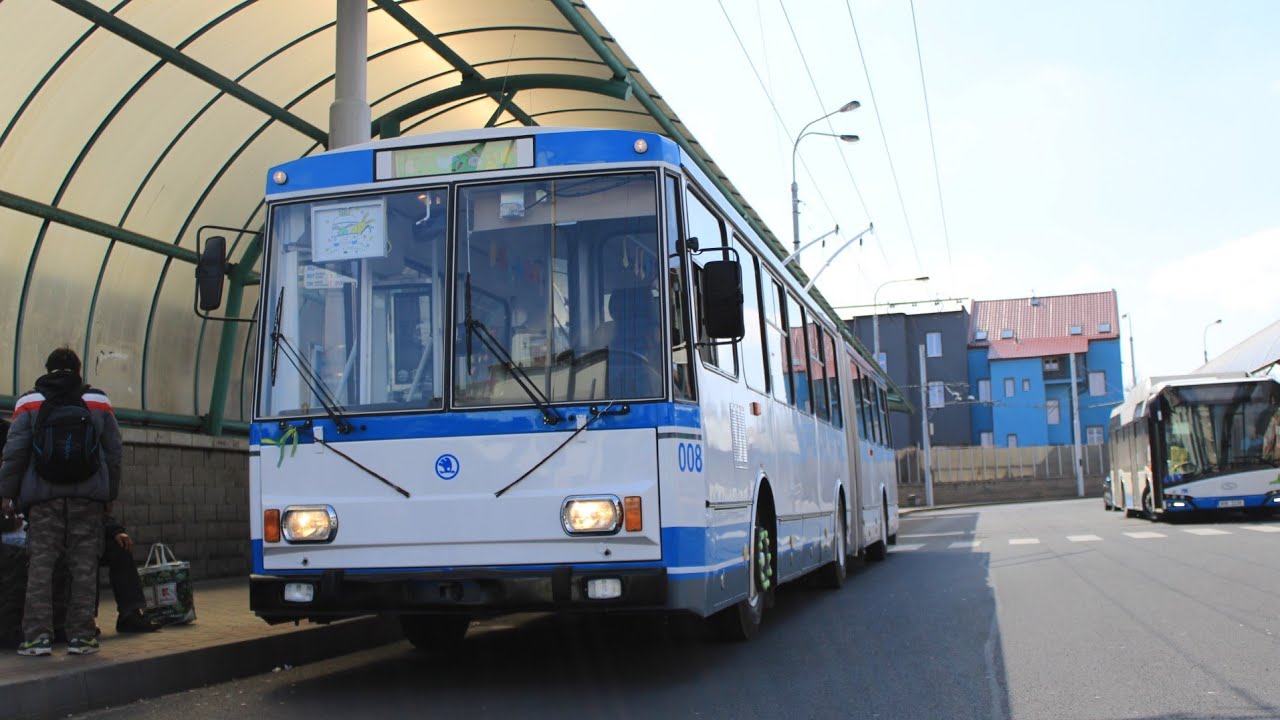 Velikonočn&iacute; trolejbus DPCHJ 9.4.2023