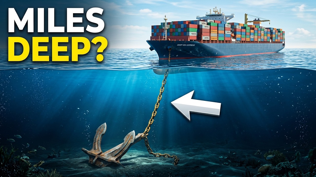 How Do Ships Anchor in the Middle of the Ocean