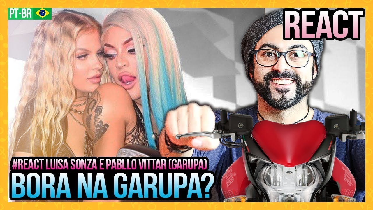 REAGINDO a Luísa Sonza, Pabllo Vittar - Garupa