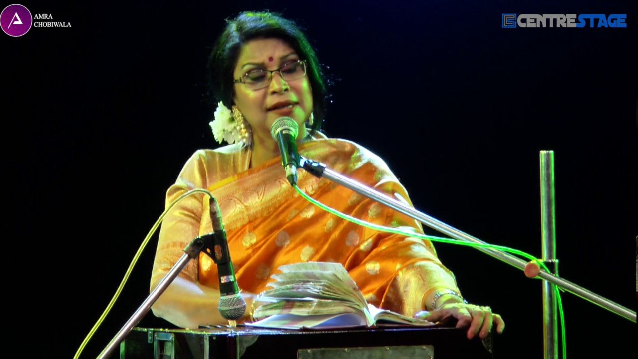 Rezwana Chowdhury Bannya - Rabindra Sangeet - 'Aaji je rojoni jaye..' Live in Concert