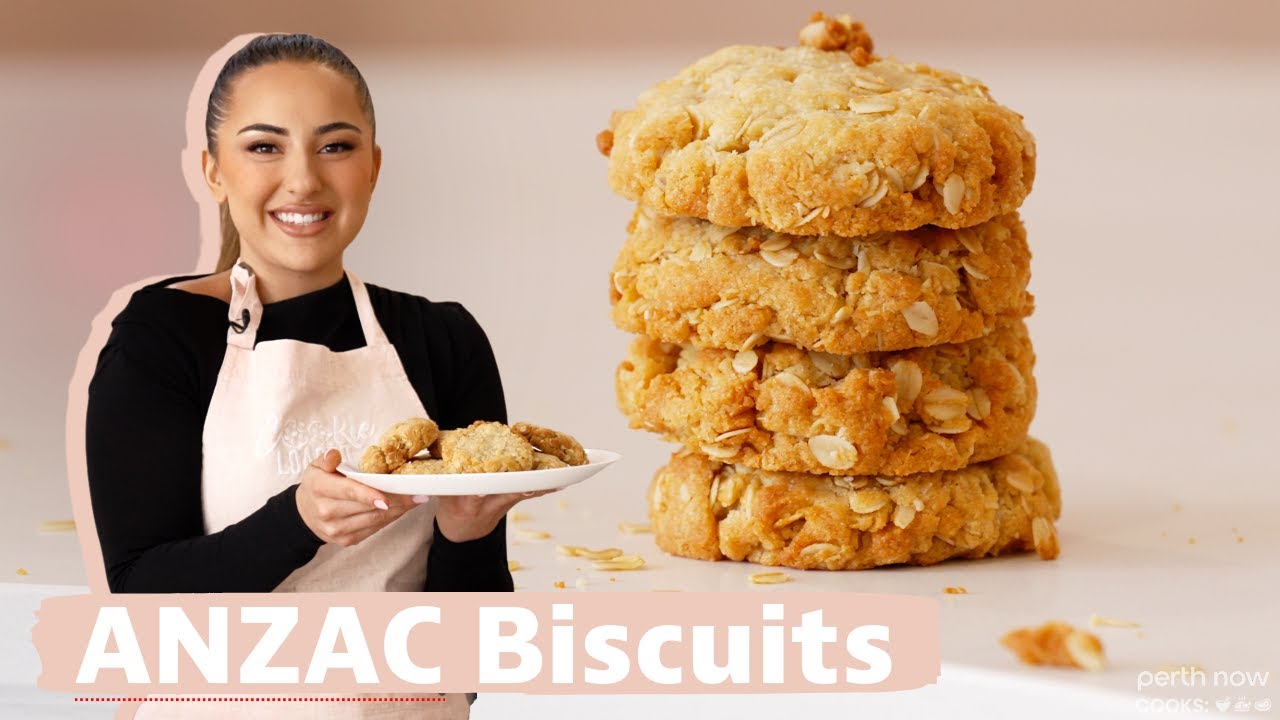 Easy Homemade ANZAC Biscuits