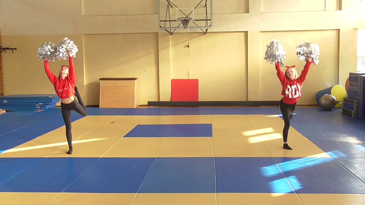 pompom juniors duo/trio - Alicja Książkiewicz, Karina Saletnik - MUKS Kokoro Łódź