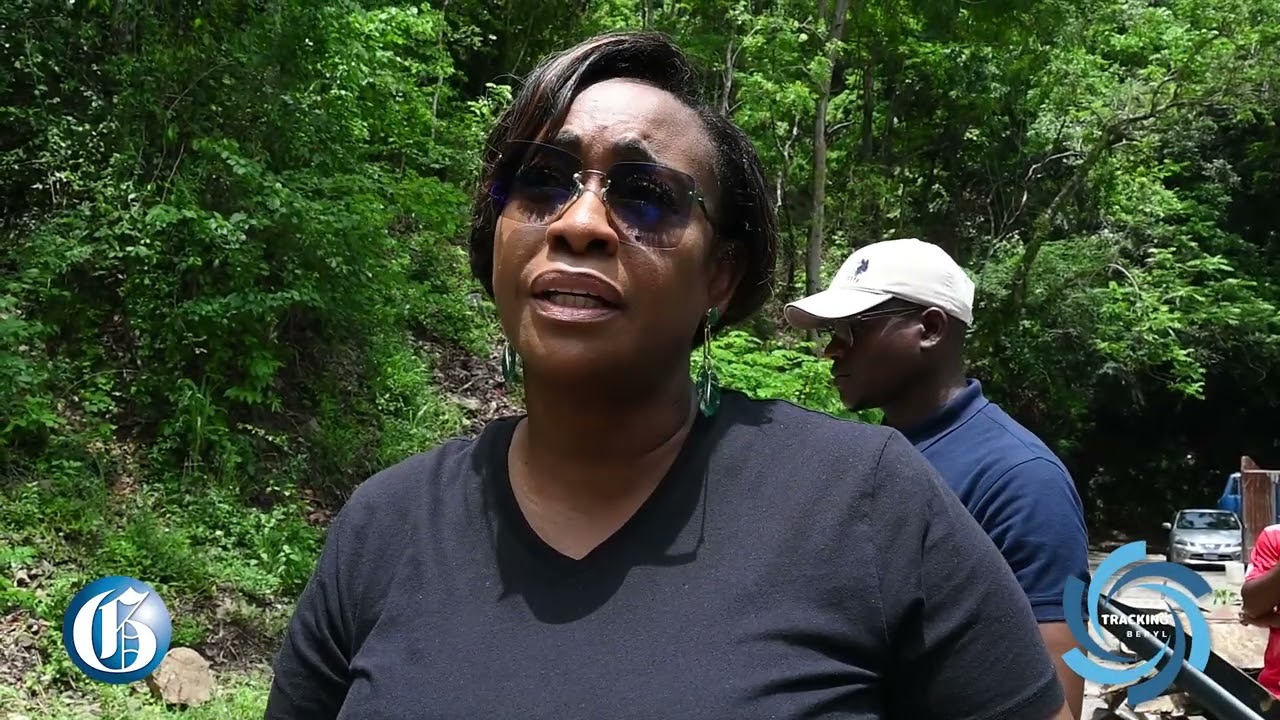Juliet Holness speaks on landslide in Gordon Town