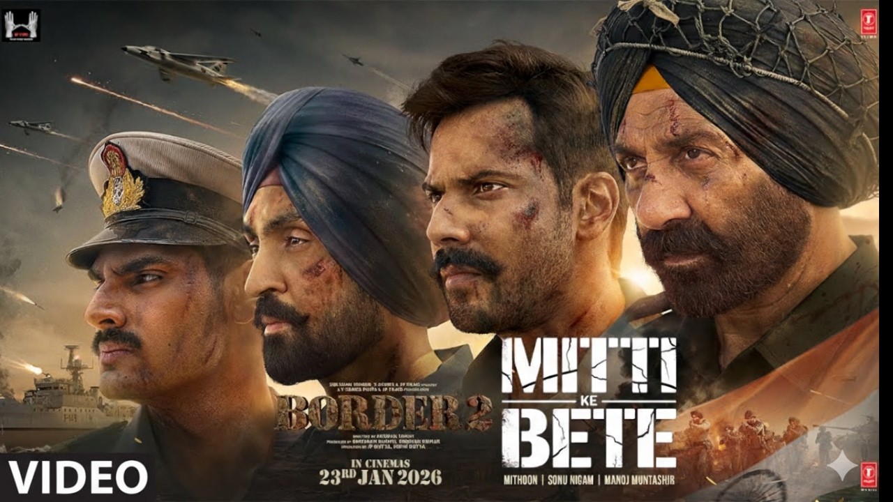 Mitti Ke Bete - Live at INS Vikrant | BORDER 2 | Sunny Deol | Mithoon, Sonu Nigam, Manoj Muntashir