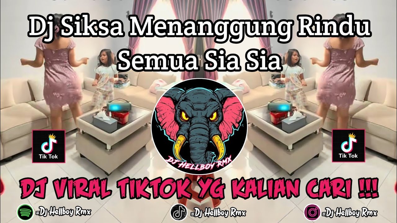 DJ SIKSA MENANGGUNG RINDU SEMUA SIA SIA | DJ AISHITERU 2 VIRAL TIKTOK TERBARU 2025 !