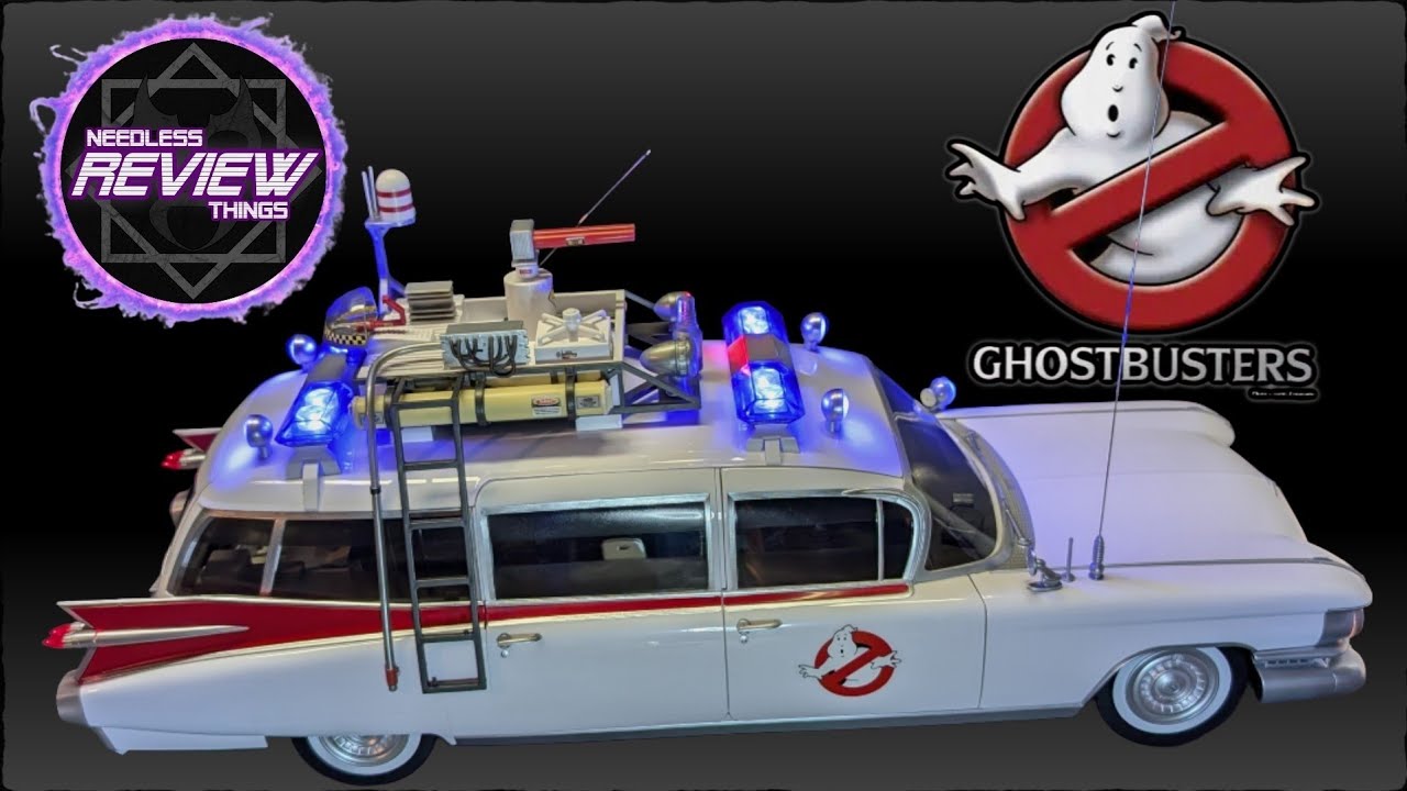 Обзор игрушки HasLab Ghostbusters Plasma Series Ecto-1 Ectomobil (Anniversary Edition)