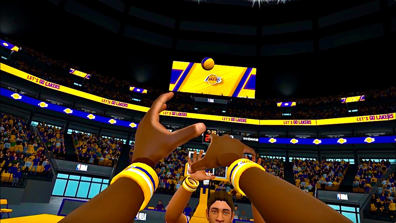 My FIRST NBA Game For The LOS ANGELES LAKERS In VR&hellip;