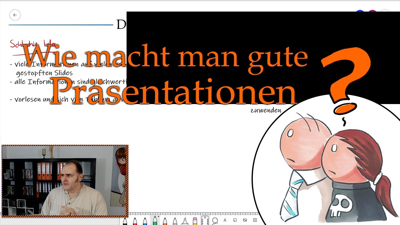 Wie macht man gute Präsentationen?