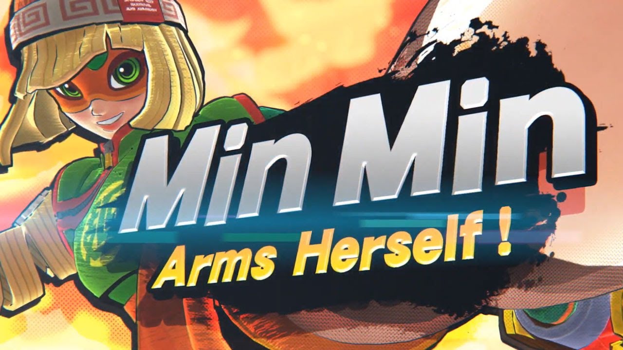 MIN MIN IS THE NEWEST CHARACTER IN SUPER SMASH BROS ULTIMATE! MY REACTION
