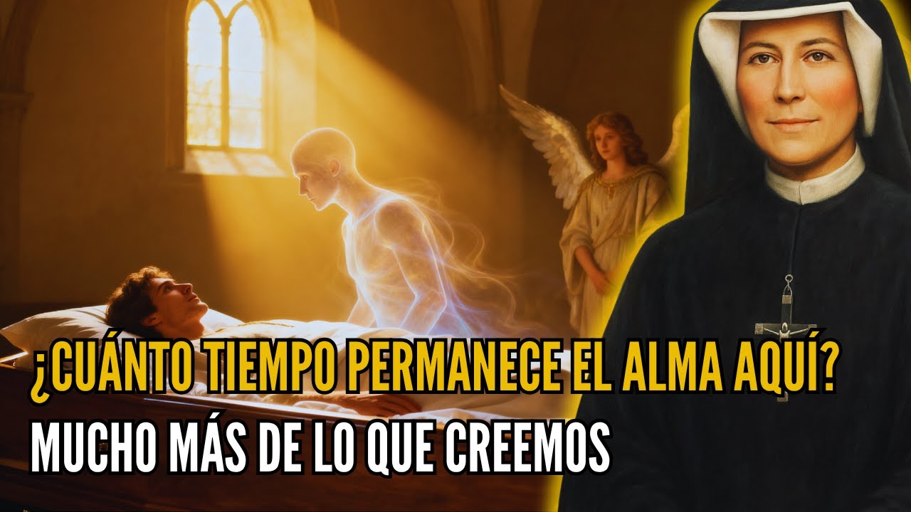 Santa Faustina revela: Cuánto tiempo permanece un alma en la Tierra después de la muerte.