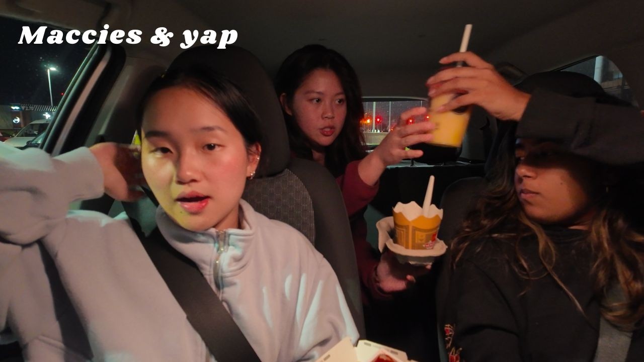 Med school drive-through: starting 4th year, driving, chitchat 🌷💗🫧🌸💞