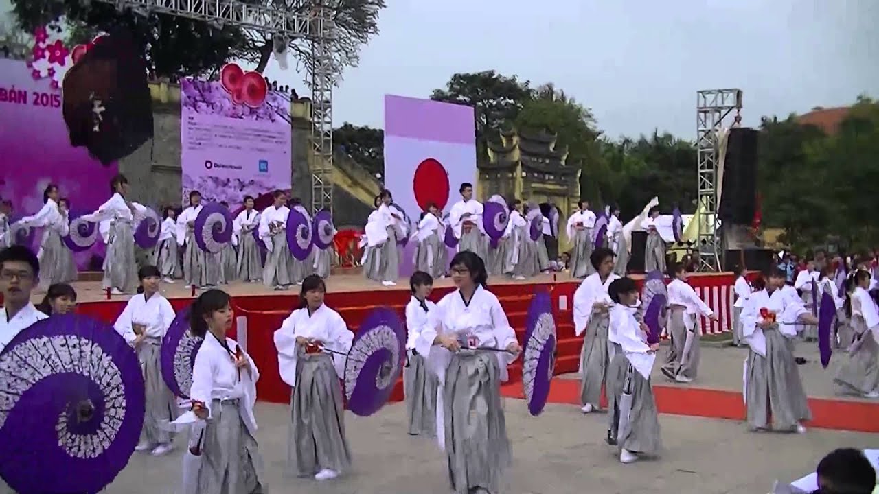 Shunki mushin - Núi Trúc Sakura Yosakoi [ Sakura Matsuri 2015 ]