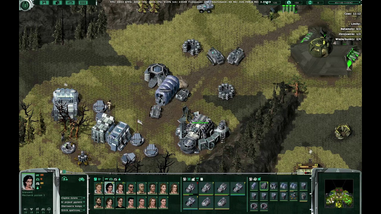 [Original War] Alien Base AM, RU, AM 3v3 Quit% Slowrun -  1:28:33