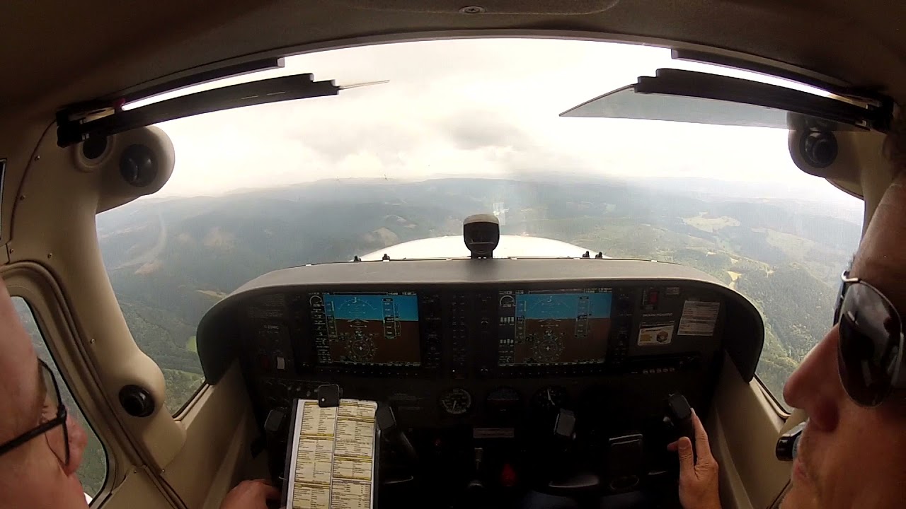 Nach Erfurt mit der Cessna (incl ATC)