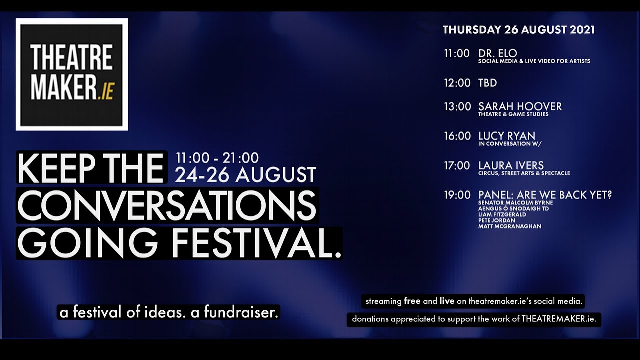 Keep The Conversations Going Festival - Thursday Afternoon Stream