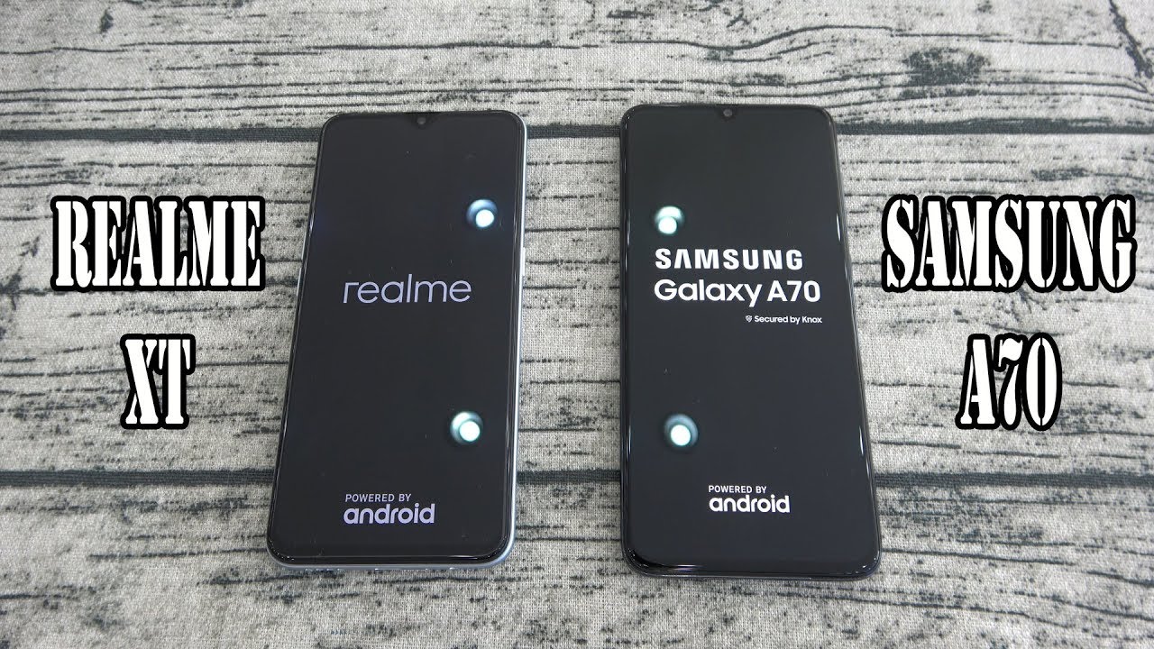 Realme XT vs Samsung Galaxy A70 | SpeedTest and Camera comparison