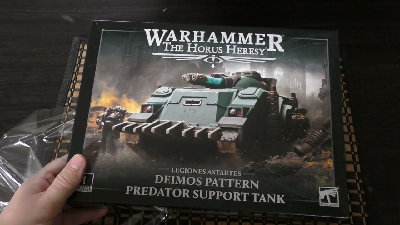 Deimos Pattern Predator Support Tank - Unboxing (HH)