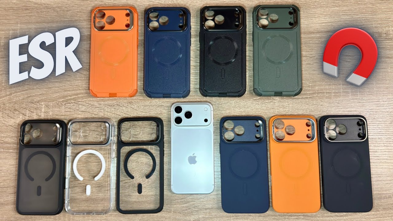 ЛУЧШИЕ чехлы для iPhone 17 Pro Max от ESR