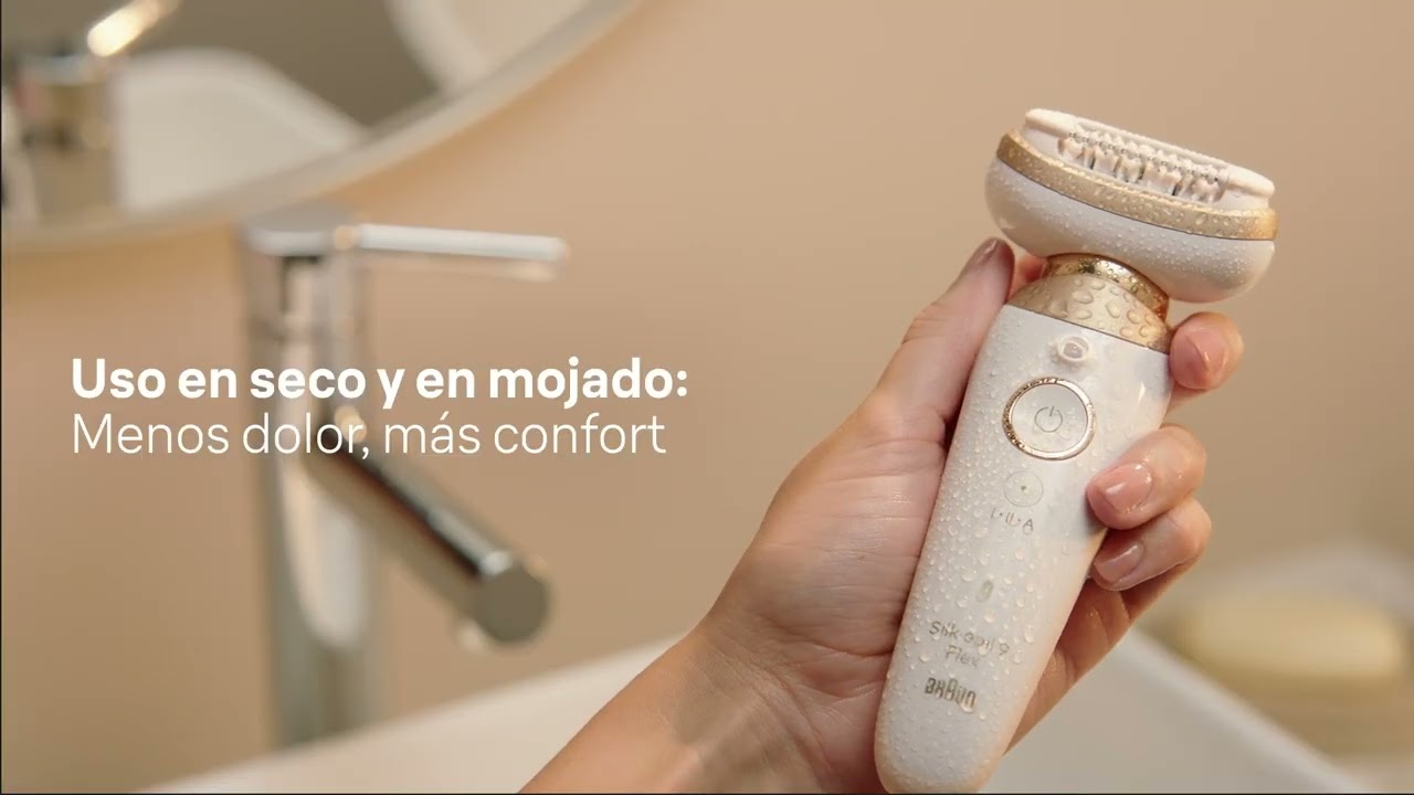 Cómo utilizar tu Braun Silk-épil 9 Flex