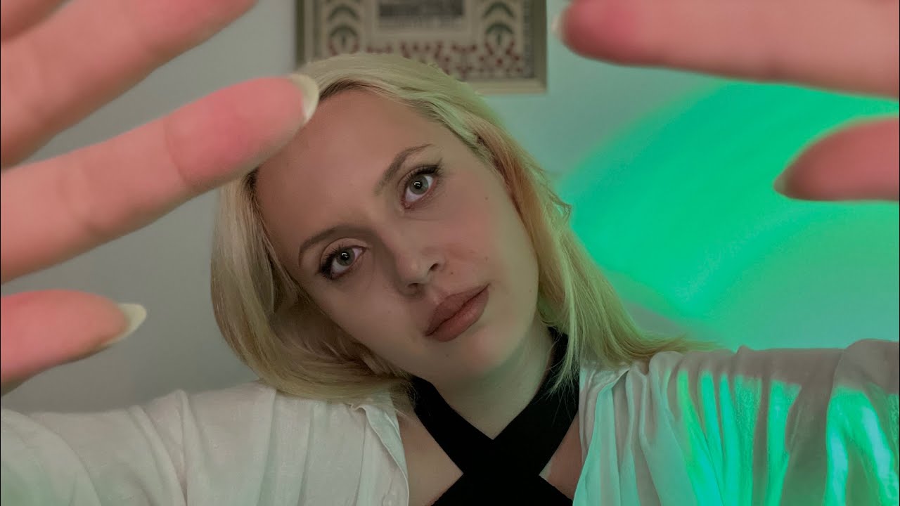 ASMR • Массаж лица для расслабления | Звуки рук и крема 🧴 