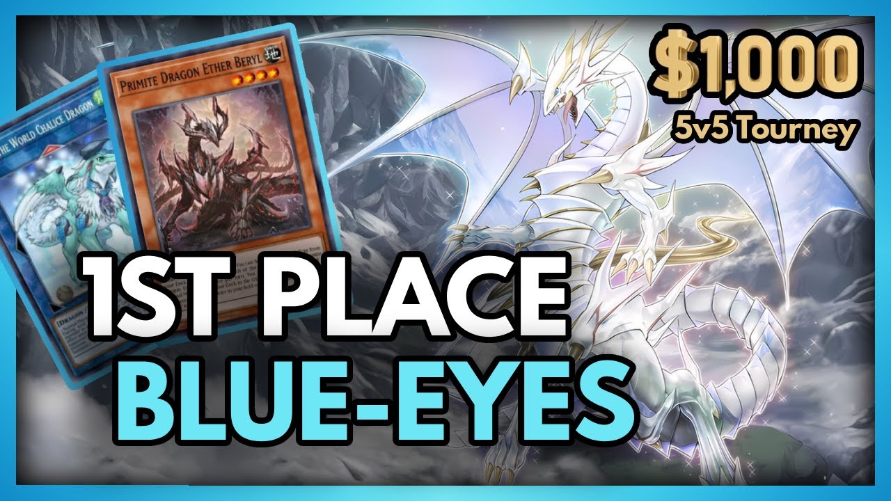 1st PLACE BLUE-EYES PRIMITE - 1000$ 5v5 TOURNEY - Deck Profile