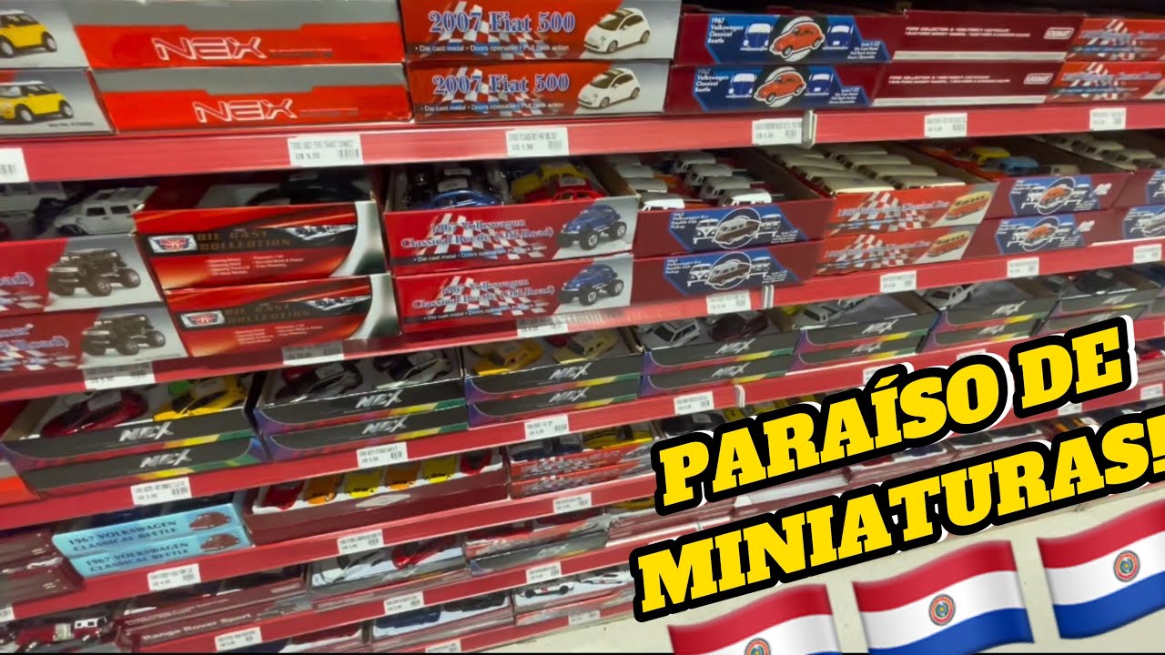 VALE A PENA CAÇAR MINIATURAS NO PARAGUAI 🇵🇾?!? TODOS TIPOS E GOSTOS EM UM SÓ LUGAR…