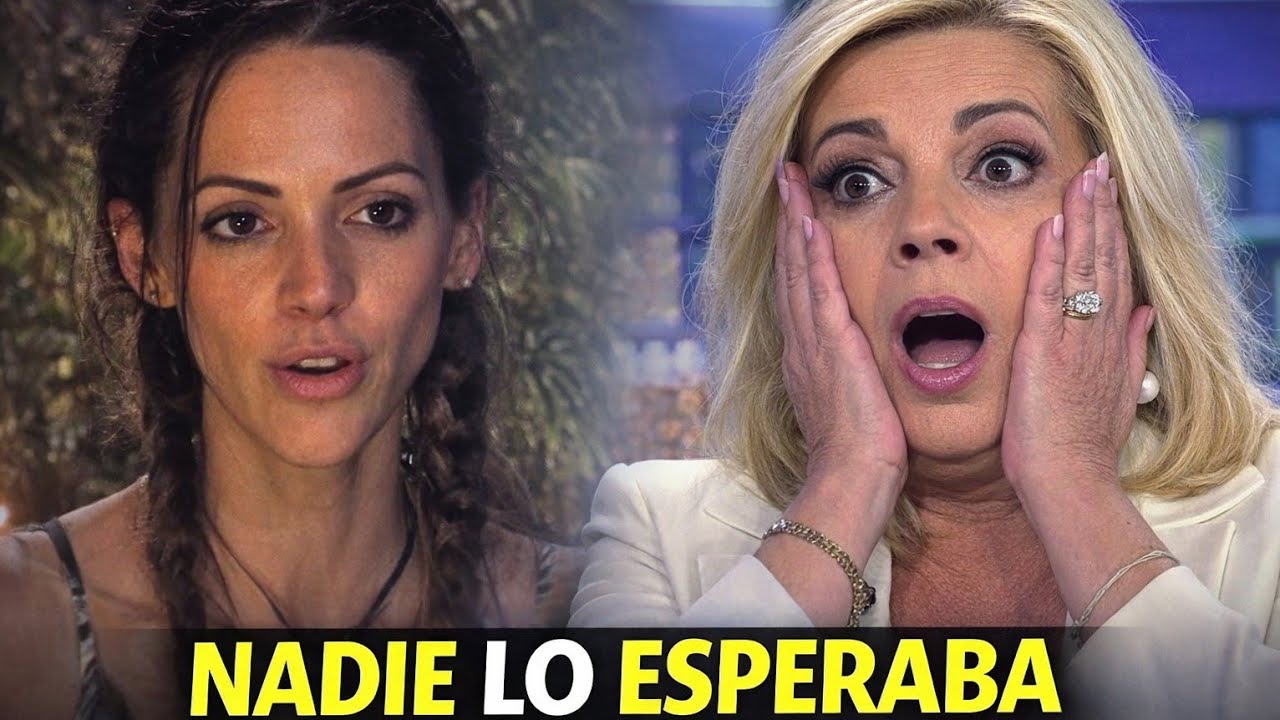 DARDO DE PAOLA OLMEDO A CARMEN BORREGO EN SUPERVIVIENTES