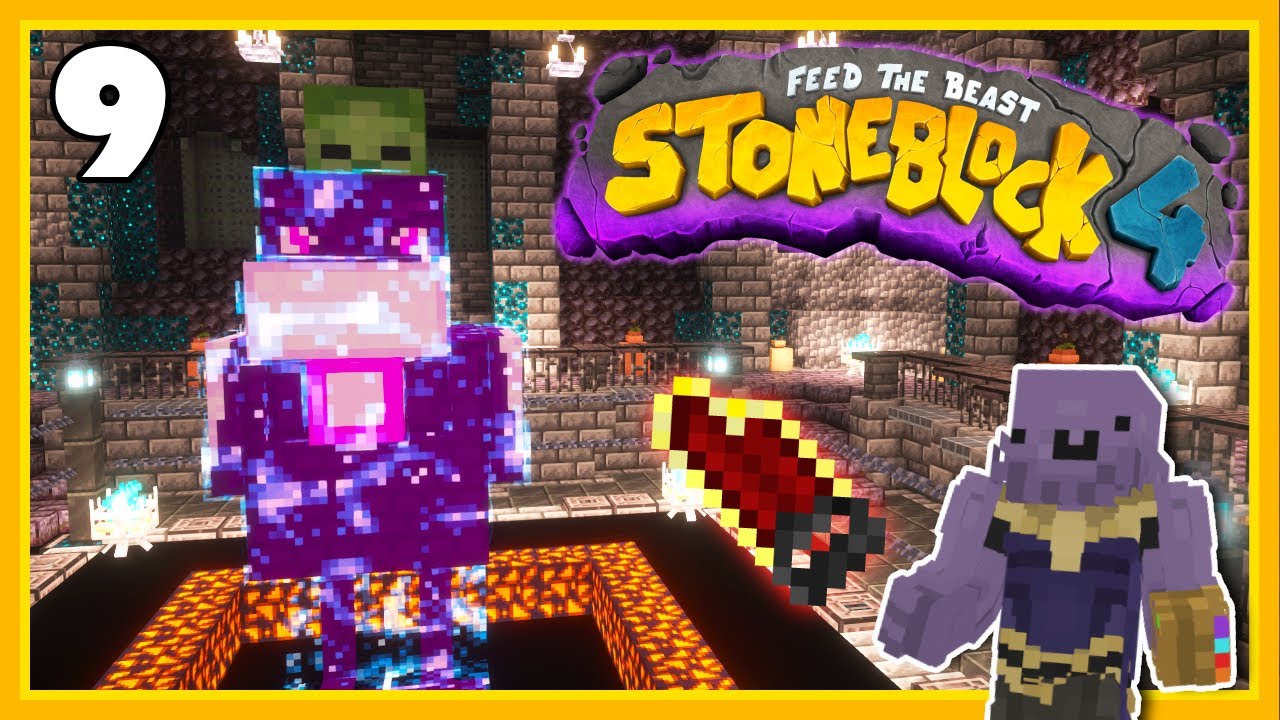 Stoneblock 4 Minecraft Modpack EP 9 | Red Matter KATAR СЛОМАН! Project E и настройка репликации