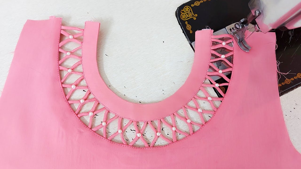 Dori के साथ बनाएं बेहद खूबसूरत Neck डिज़ाइन | Beautiful Neck Design with Dori
