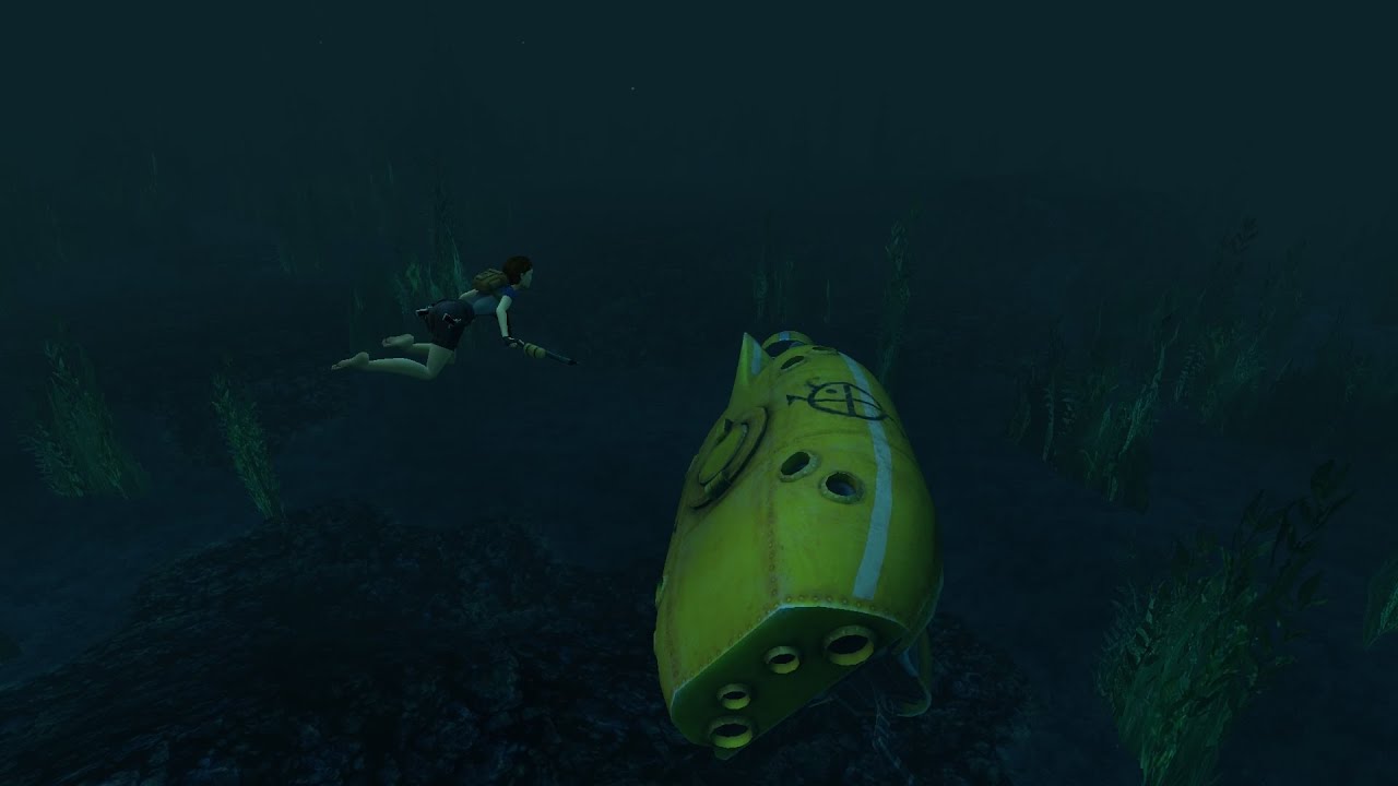 Tomb Raider II #8 Par 40 brasses de fond