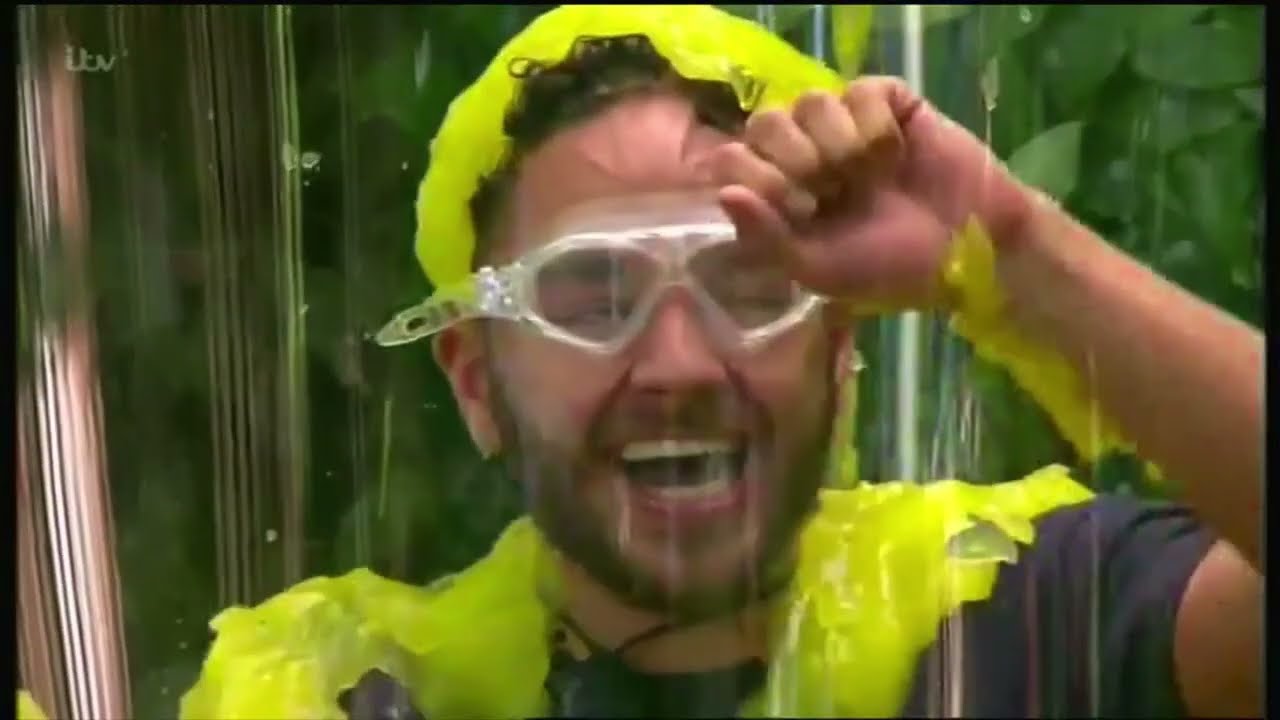 Adam Thomas Gets Gunged On I'm A Celebrity
