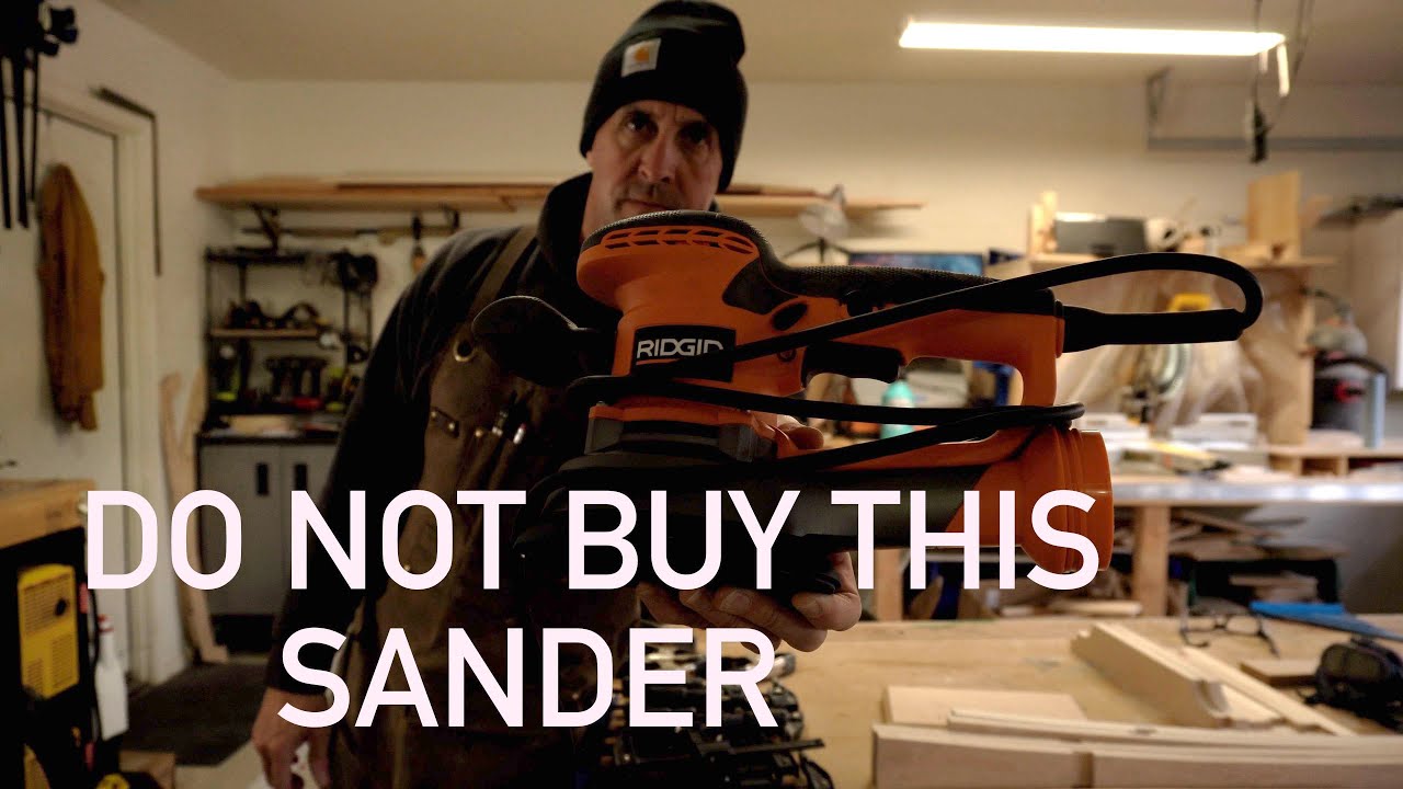 Ridgid 6 inch sander Review