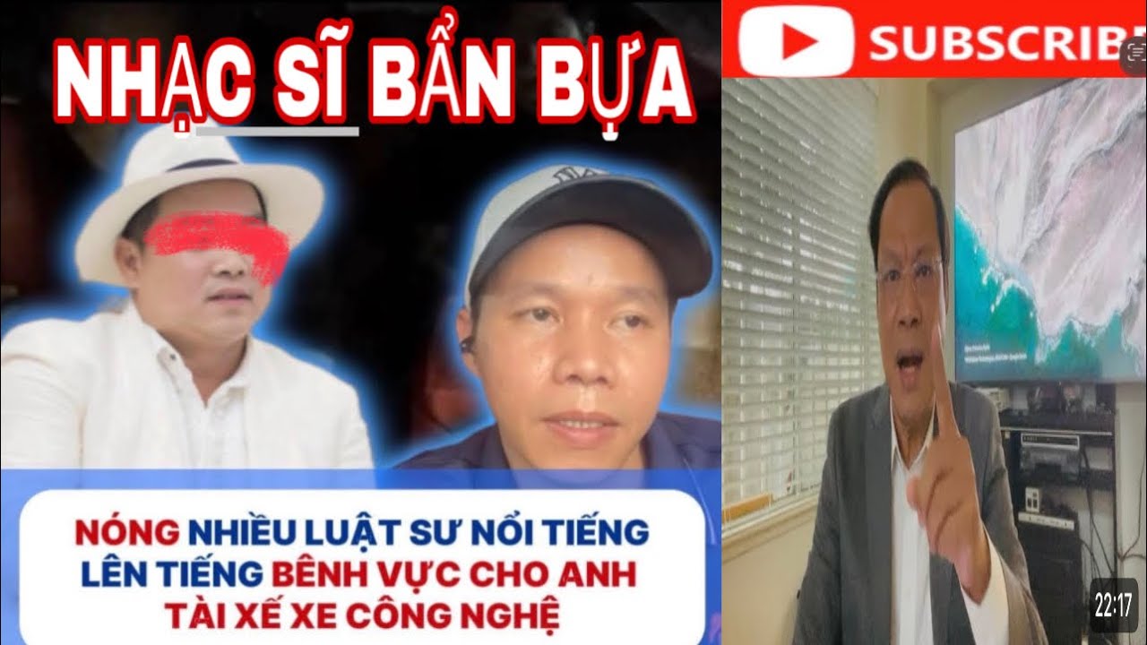 NHẠC SĨ LƯU MANH / TẨY CHAY CÔNG TY XE GRAB VÌ PHONG SÁT TÀI XẾ