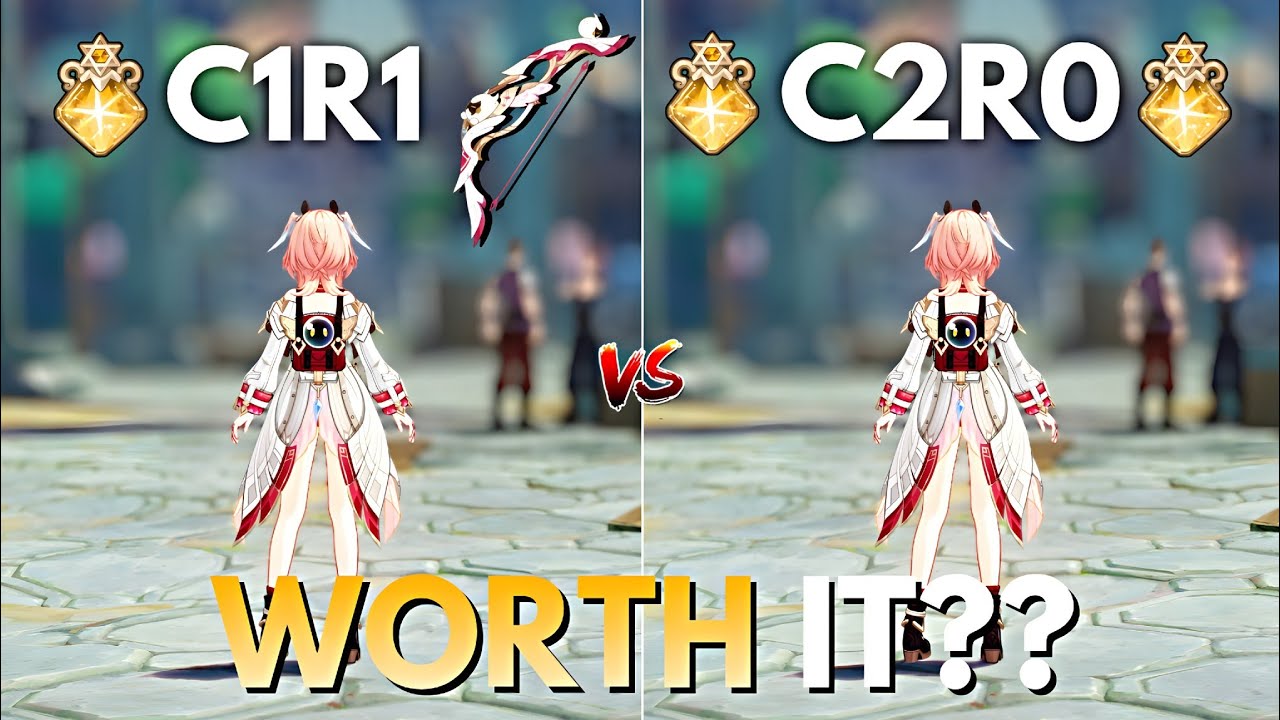 Is C2 Linnea Worth it? C1R1 vs C2R0 Linnea! Genshin Impact