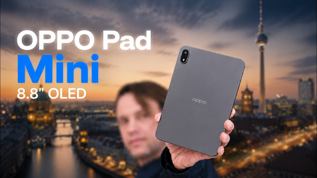 Вы обязаны это увидеть! Лучший компактный планшет 2026 OPPO Pad Mini 8.8