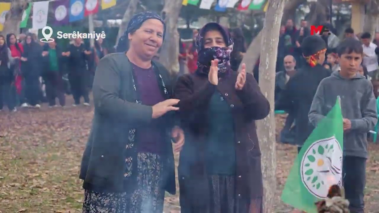 10 YIL SONRA SERÊKANÎYÊ’DE NEWROZ ATEŞİ YAKILDI