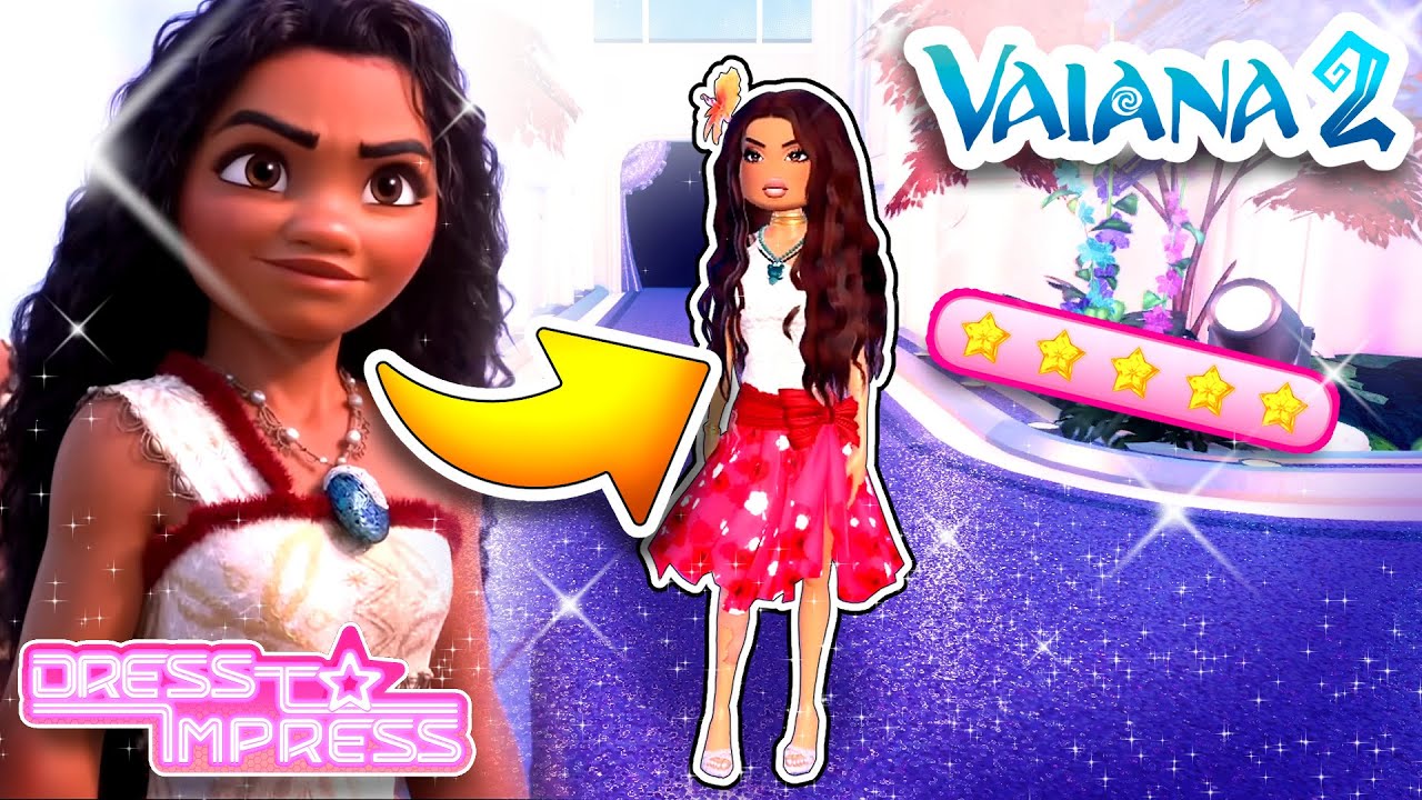 Wir sind IMMER VAIANA 2 in DRESS TO IMPRESS!