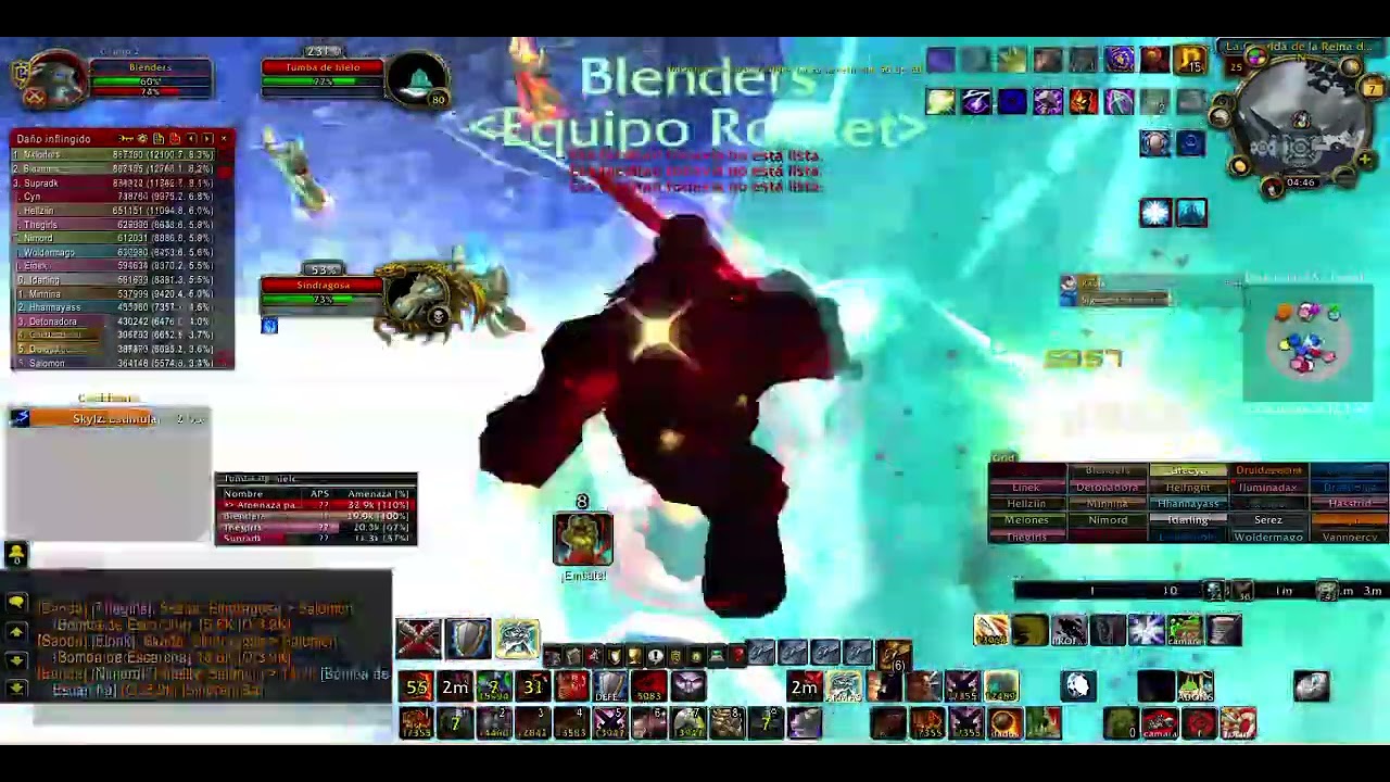 ICC 25N WOW AURA-- LIDER ANWIR -- CONGELA A TODOS Y CULPA AL DBM 
