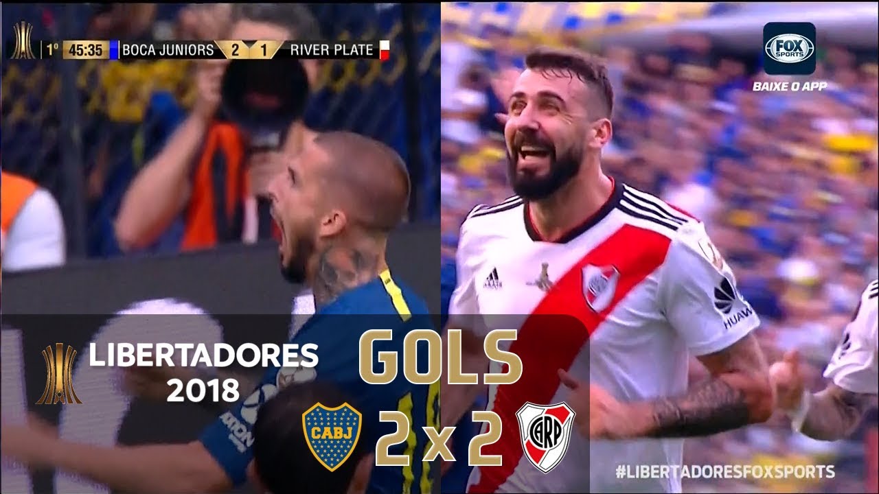 Boca Juniors 2 x 2 River Plate - Final Libertadores 2018 - Fox Sports HD⁶⁰