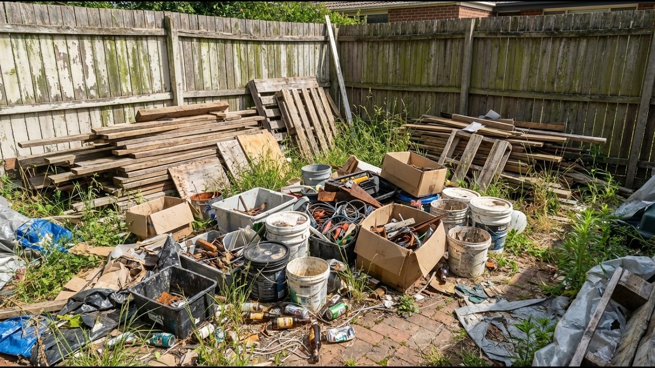 Trashed Backyard Restoration