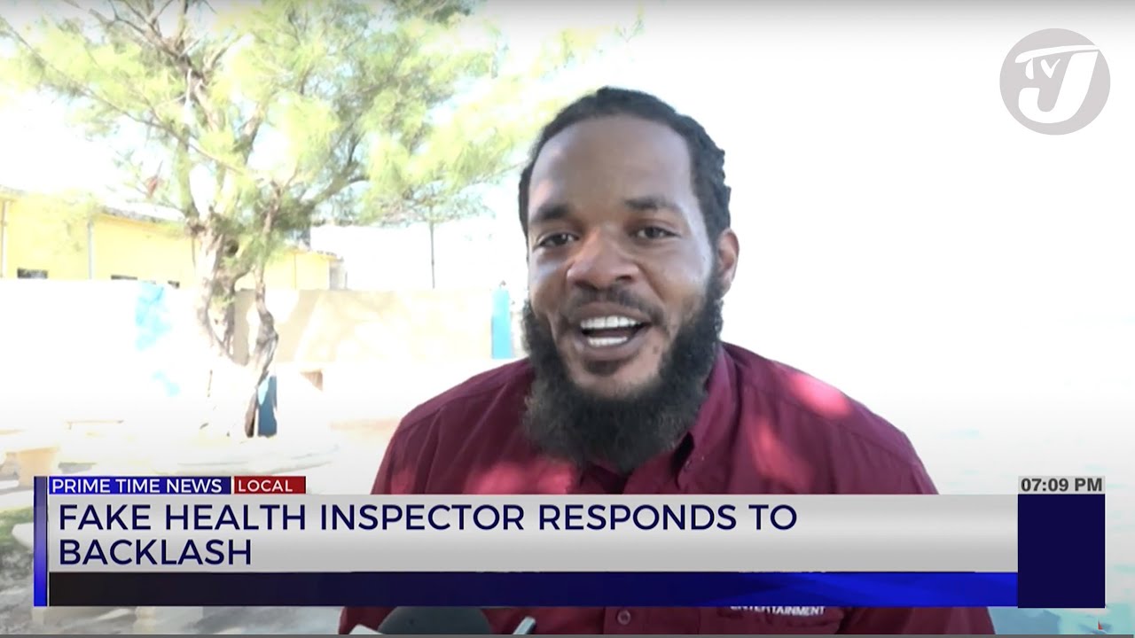 Fake Health Inspector Responds to Backlash | TVJ News