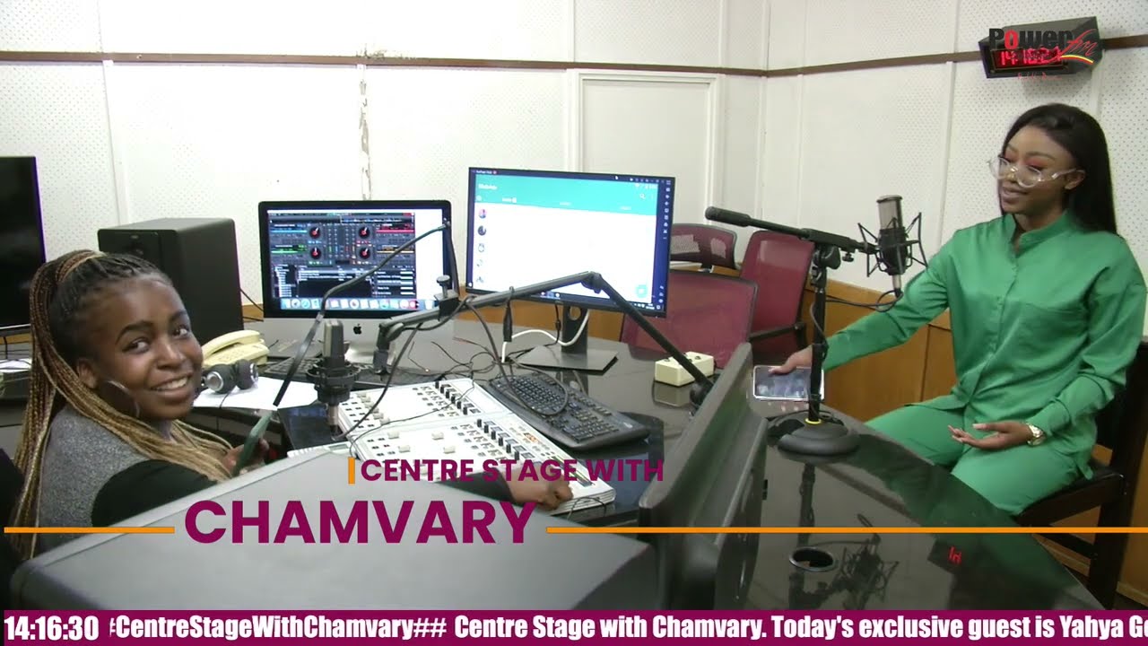 Yahya Goodvibes on Centre Stage with Chamvary