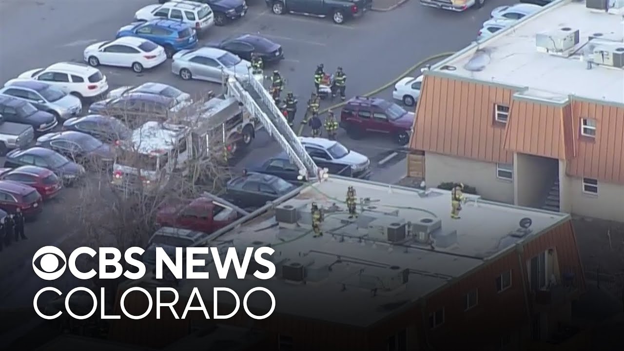 Firefighters rush to burning apartment building in Westminster early Thursday