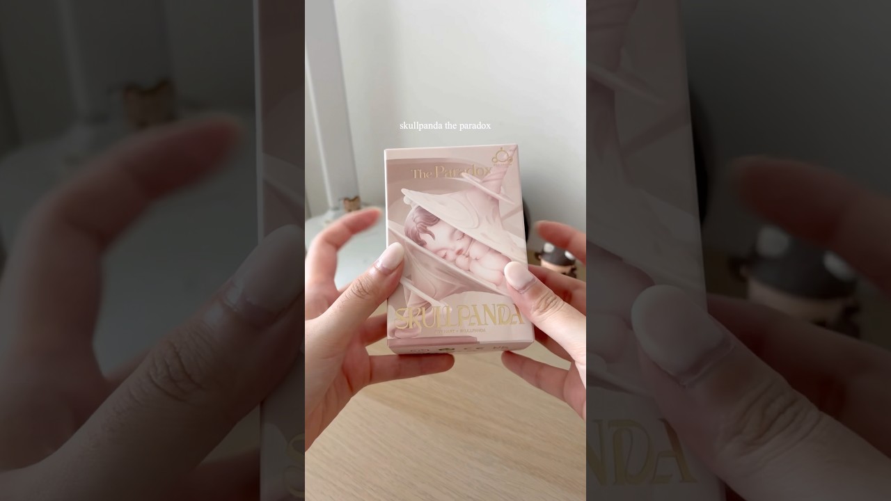 Skullpanda the paradox 🤍 #popmart #skullpanda #unboxing #blindbox #shorts