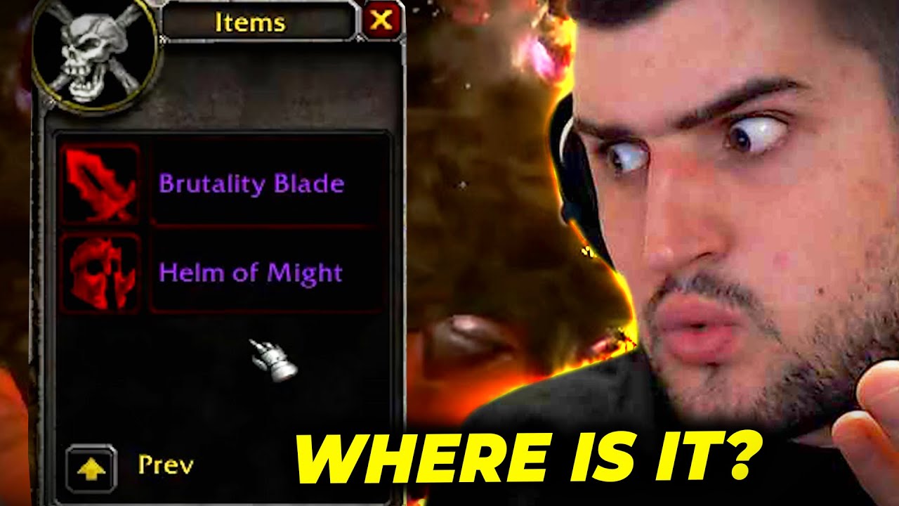 Gorthax swears to give away 1k gold if 1 item DOESN'T DROP from Molten Core
