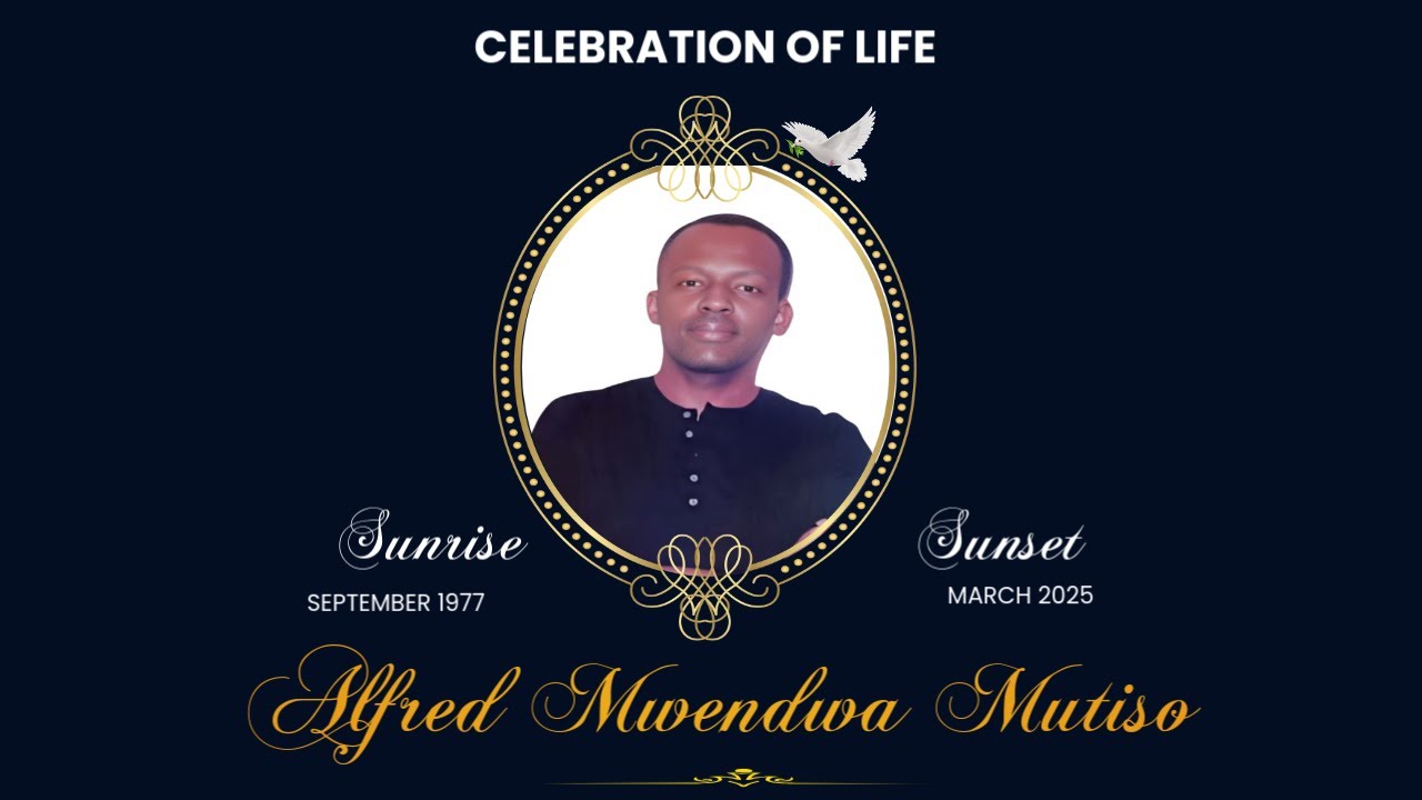 CELEBRATING THE LIFE OF ALFRED MWENDWA MUTISO