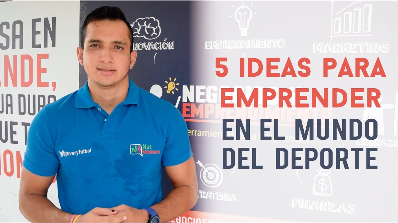 Emprendimiento Deportivo: 5 Ideas para emprender en el mundo del deporte