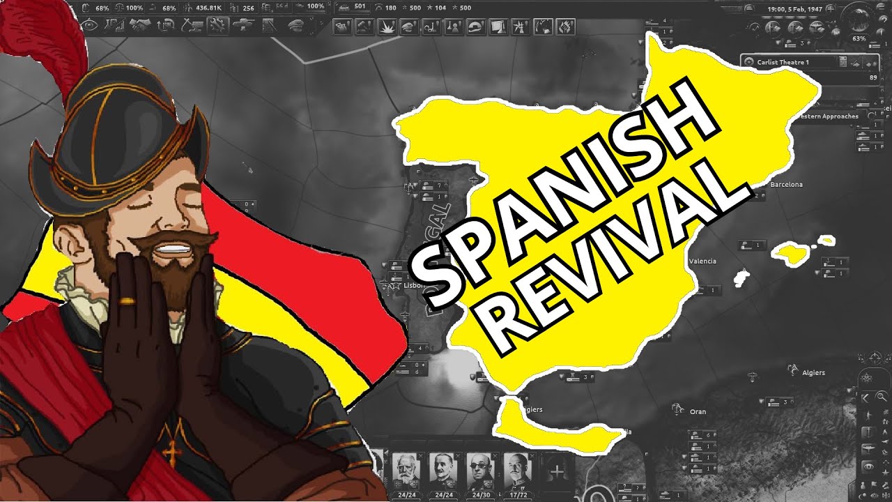 SPANISH REVIVAL Hoi 4 KAISERREICH