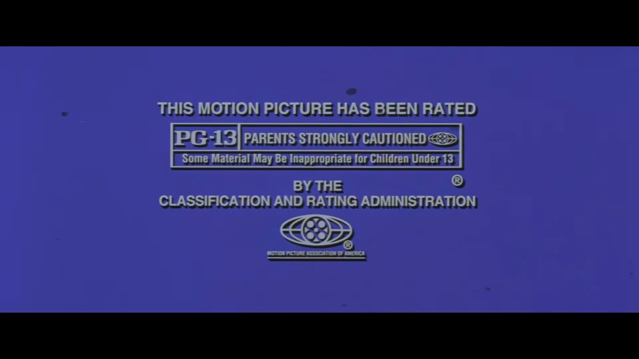 Paramount Pictures/MPAA Rating Card (PG-13, 2008)